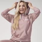 KWB bluza hoodie brudny róż