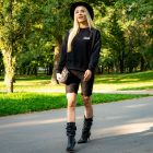 KWB bluza oversize czarna