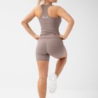 FeelJ RIBBED Shorts push up Mocca